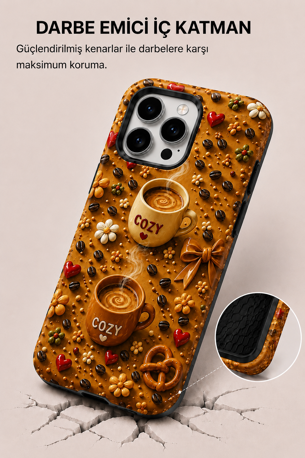 Cozy Coffee Telefon Kılıfı ☕🤎