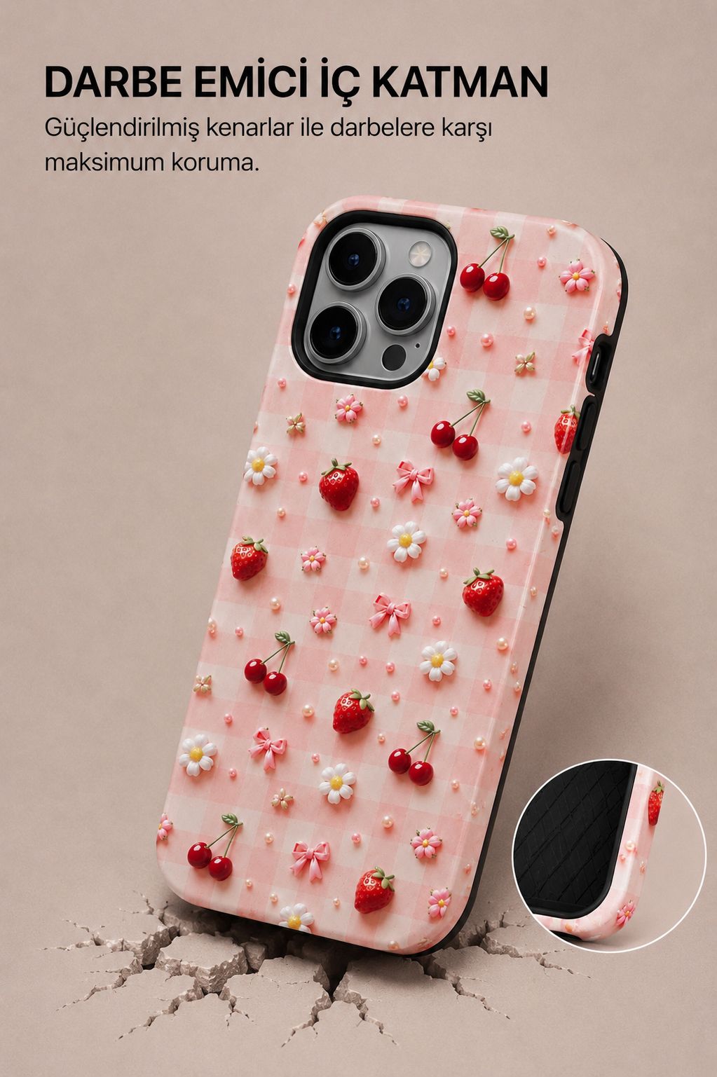 Berry Picnic Telefon Kılıfı 🍓🍒