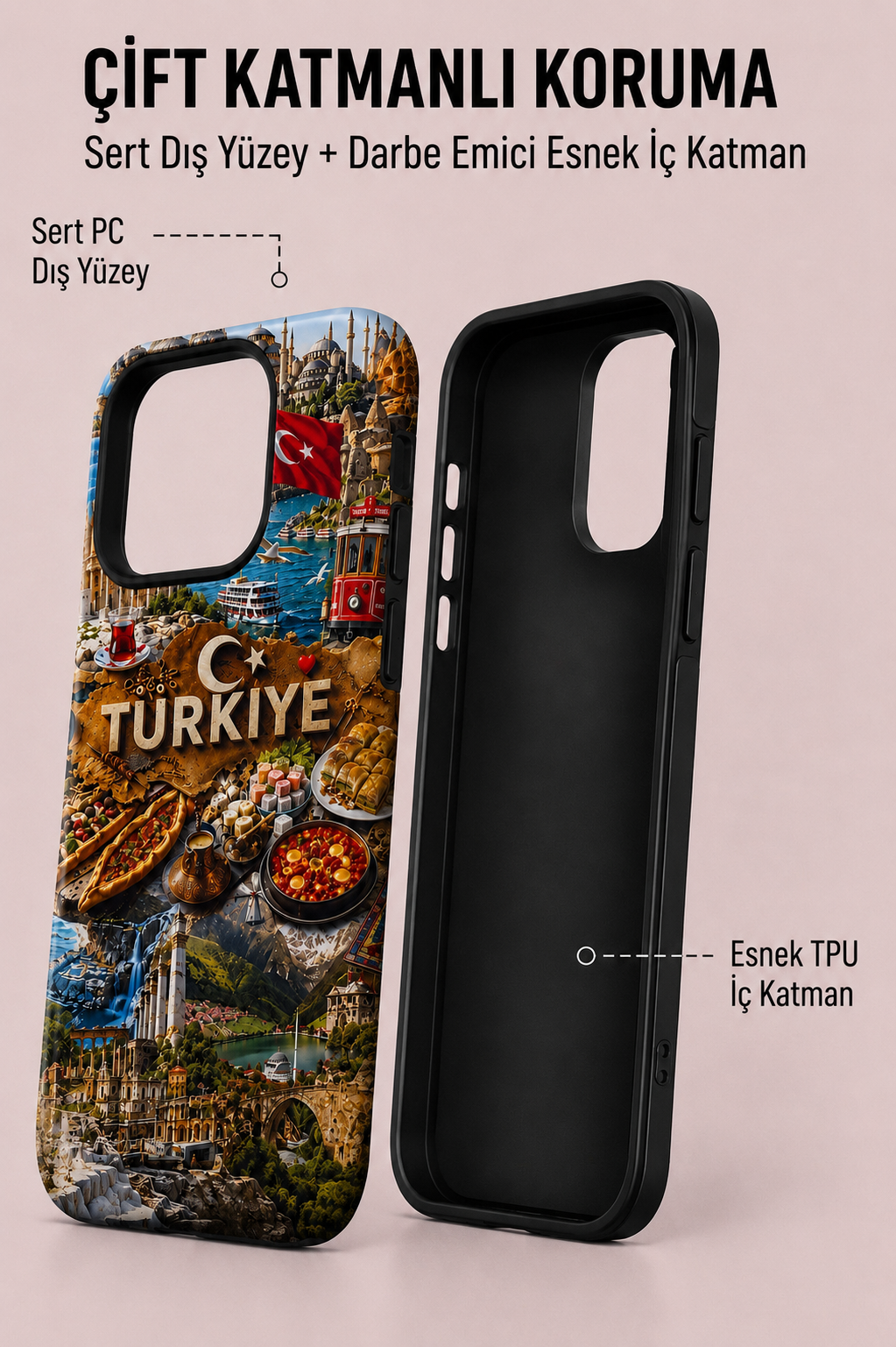 Türkiye Mirası Telefon Kılıfı 🇹🇷