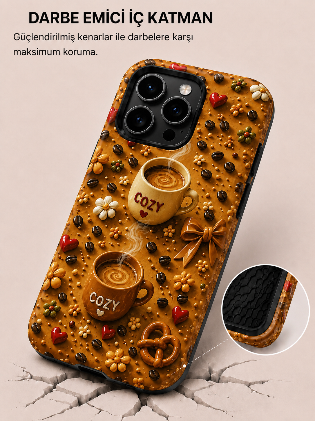 Cozy Coffee Telefon Kılıfı ☕🤎