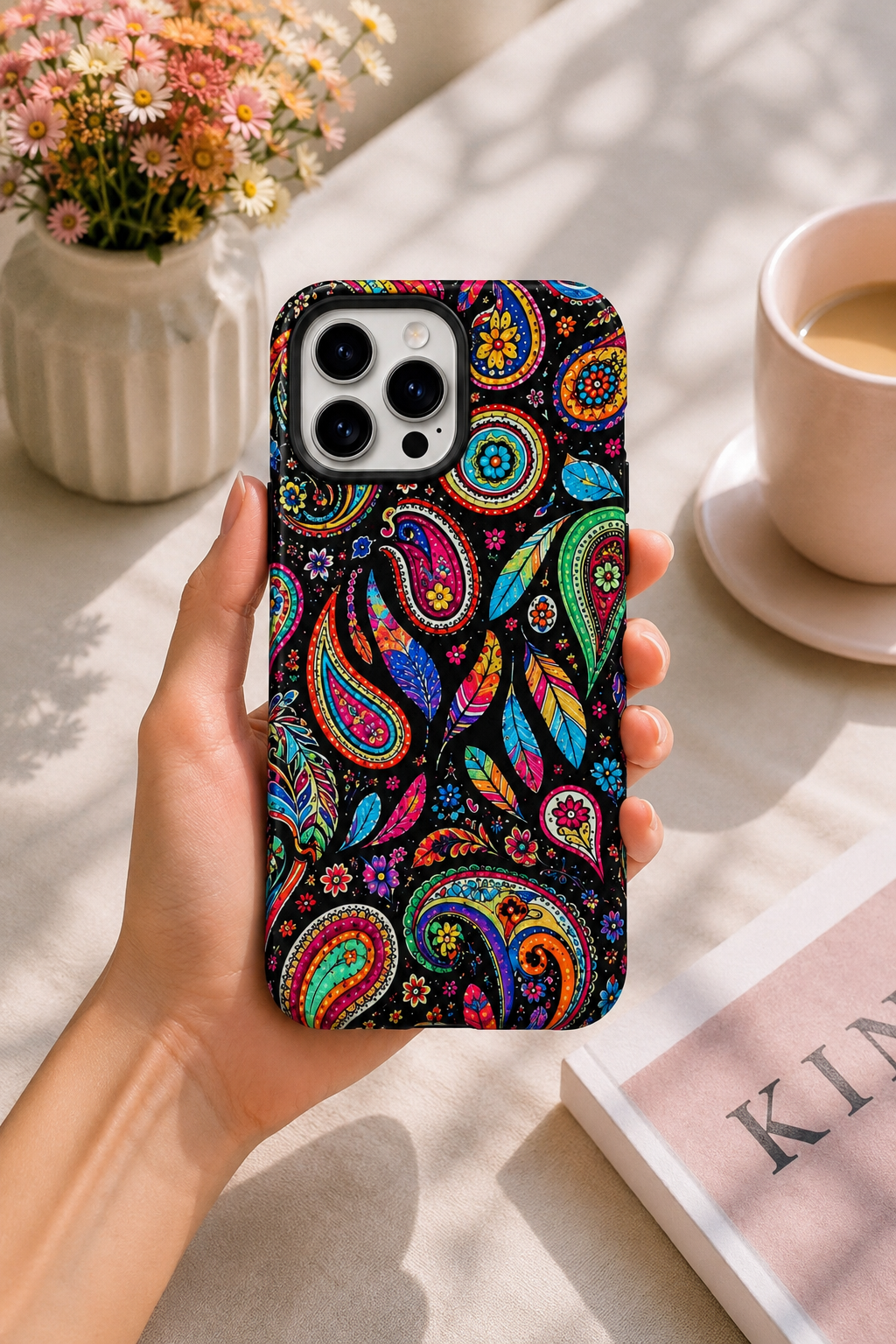 Bohemian Paisley Telefon Kılıfı 🪶