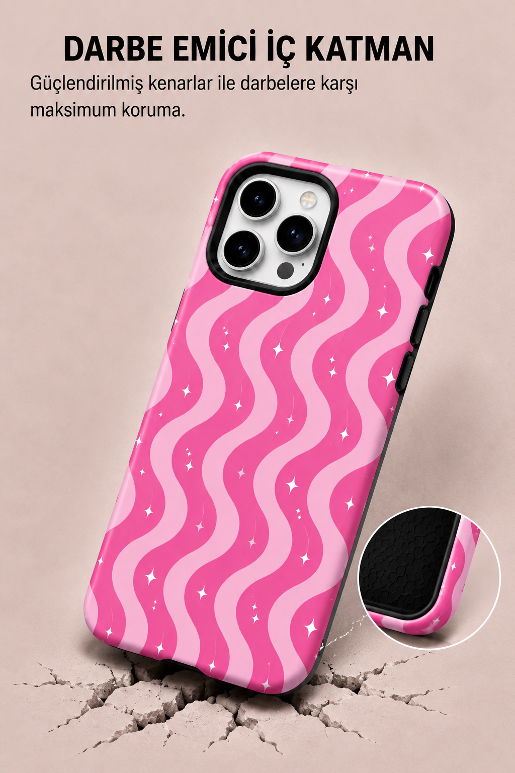 Pink Waves Telefon Kılıfı 💖