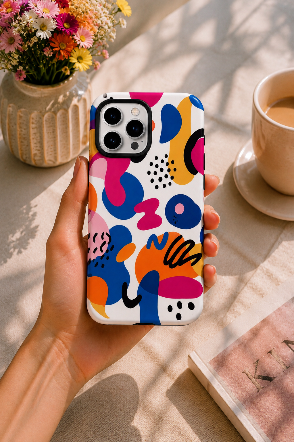 Colorful Shapes Telefon Kılıfı 🎨