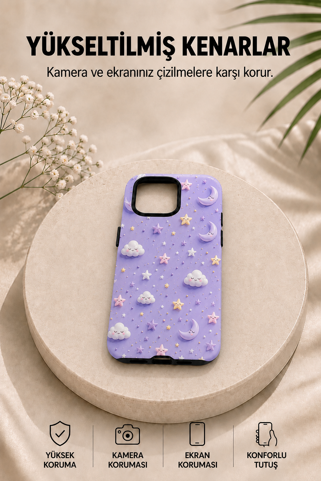 Dreamy Sky Telefon Kılıfı ☁️🌙