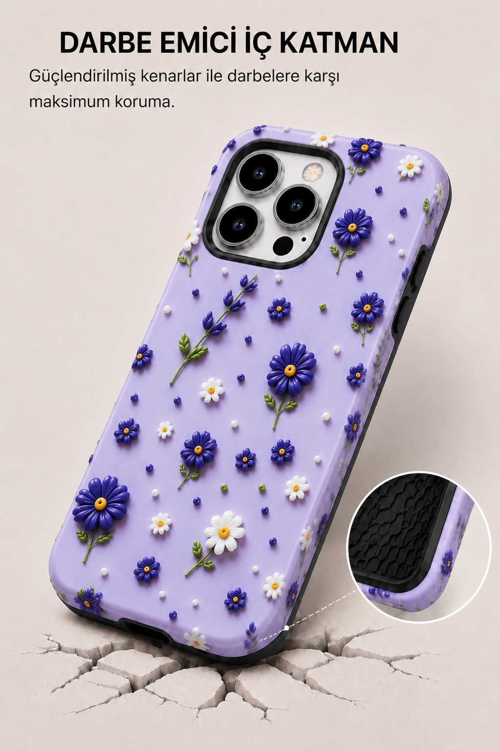 Purple Garden Telefon Kılıfı 💜