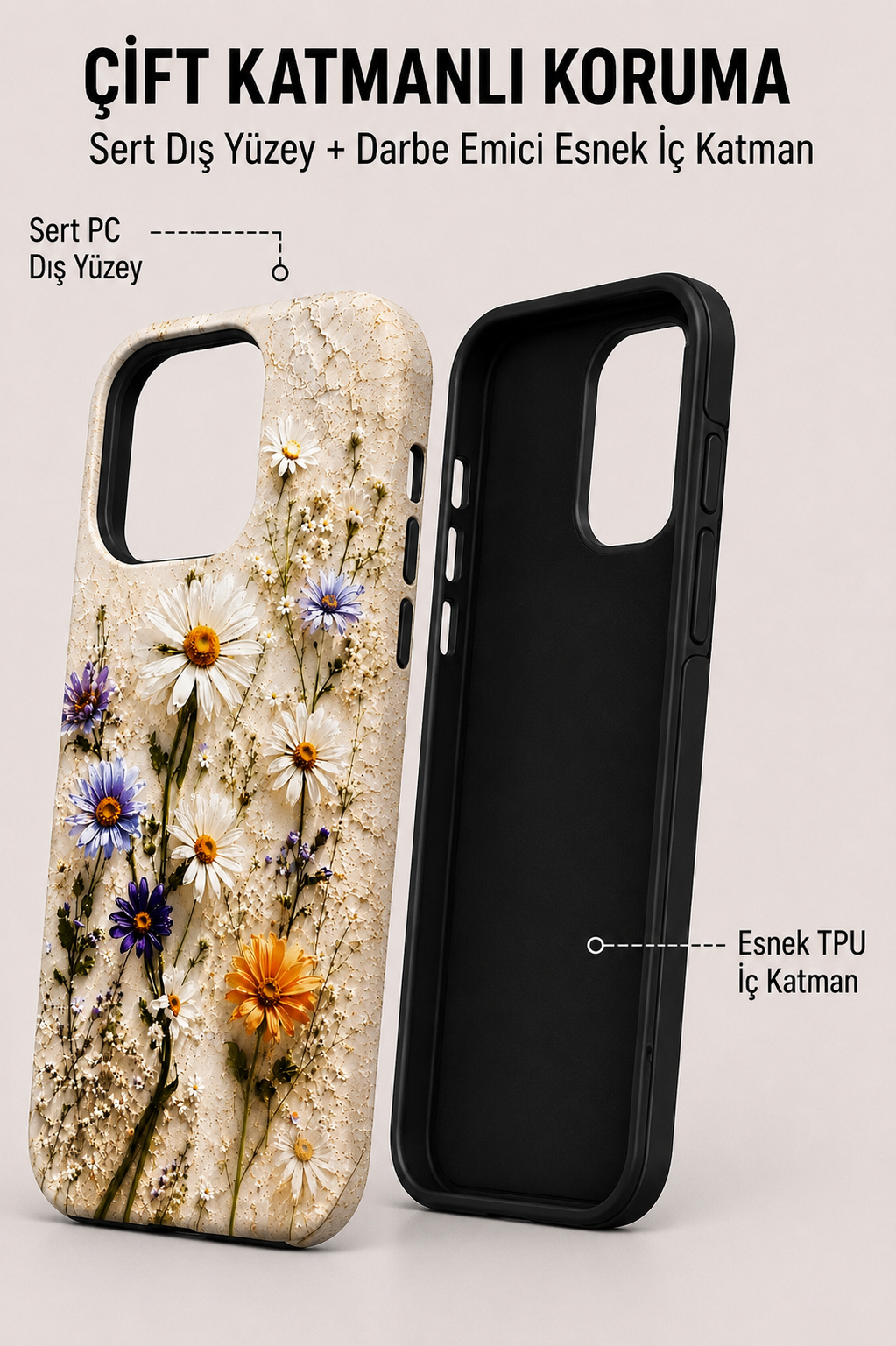 flower garden Telefon Kılıfı 🌼