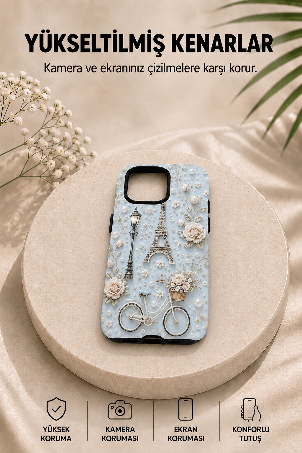 Paris Blossom Telefon Kılıfı🗼🌸