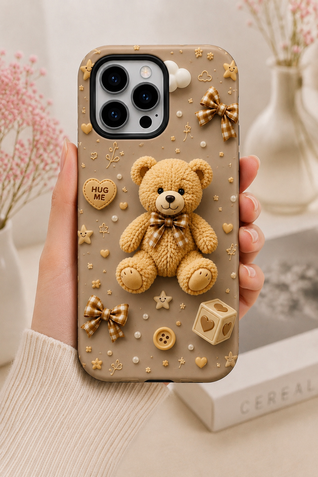 Hug Me Teddy Telefon kılıfı 🧸
