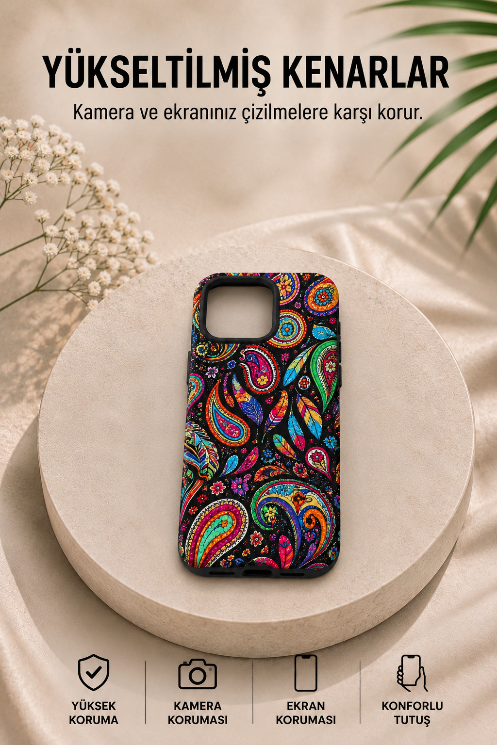 Bohemian Paisley Telefon Kılıfı 🪶