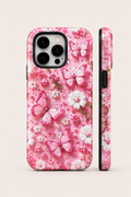 Pink Butterfly Telefon Kılıfı 🦋