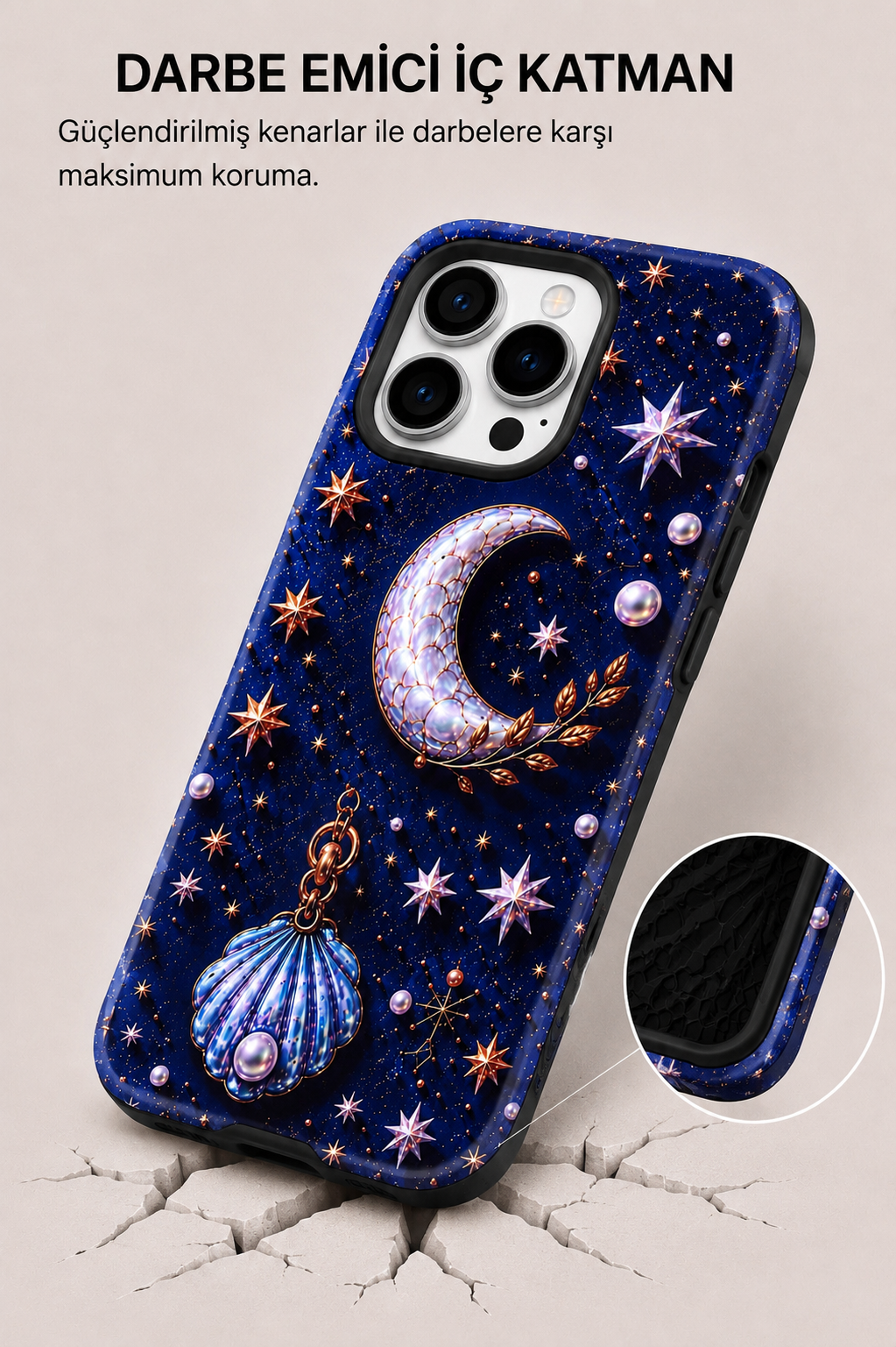 Celestial Pearl Telefon Kılıfı 🌙✨