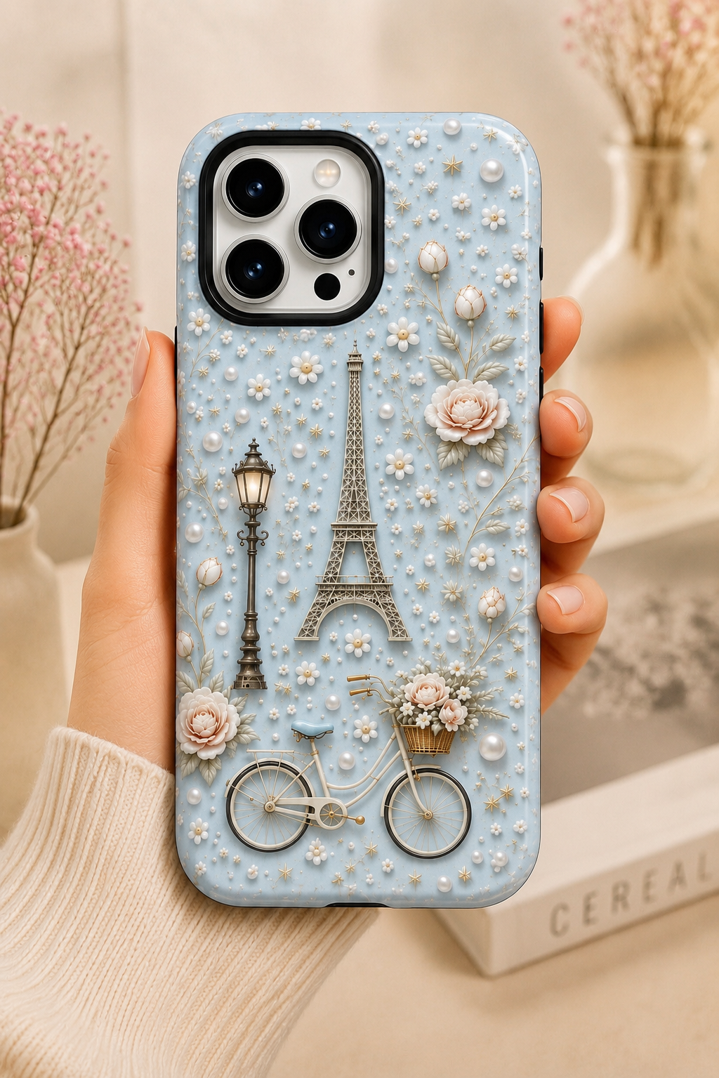 Paris Blossom Telefon Kılıfı🗼🌸