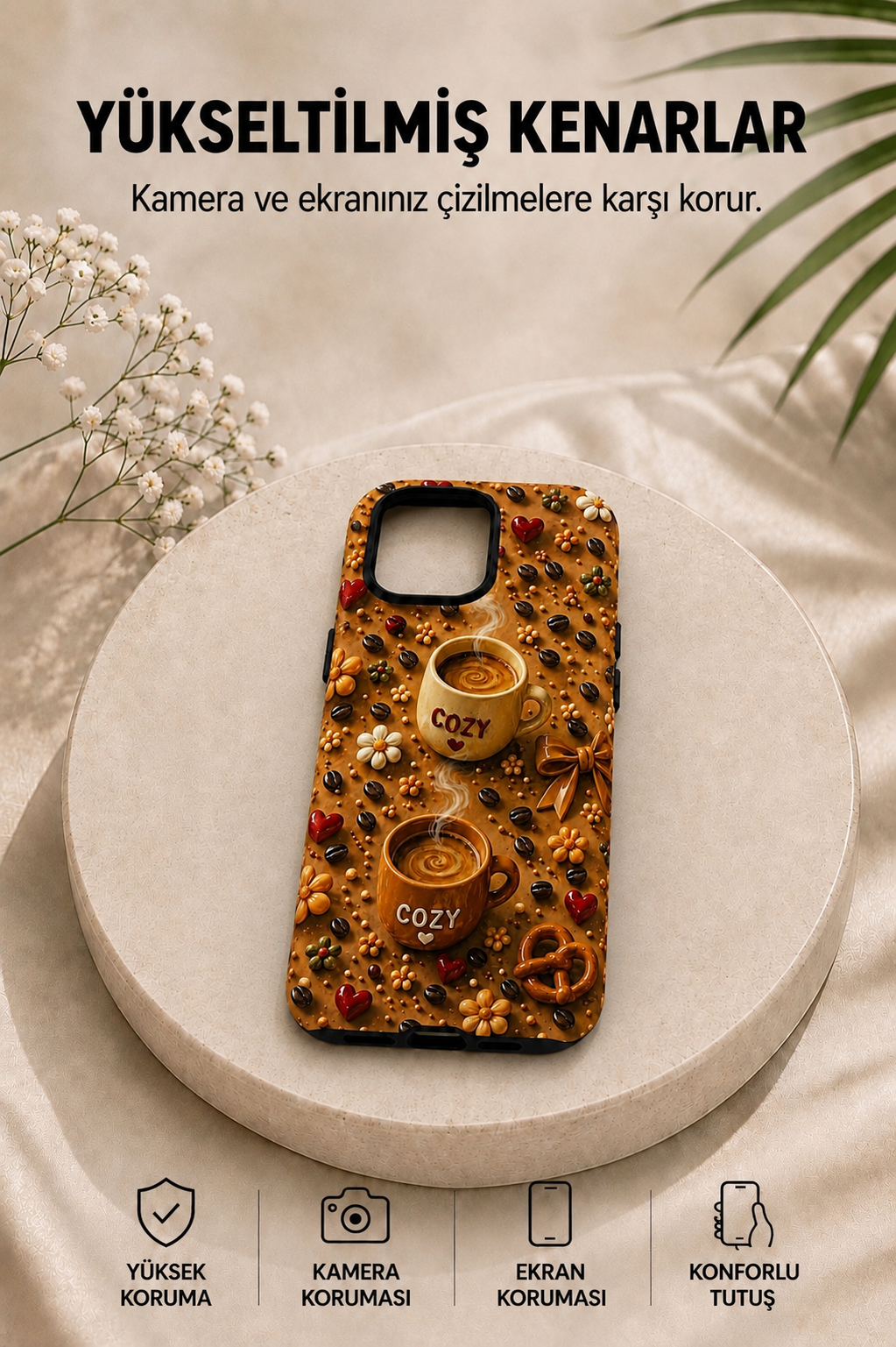 Cozy Coffee Telefon Kılıfı ☕🤎