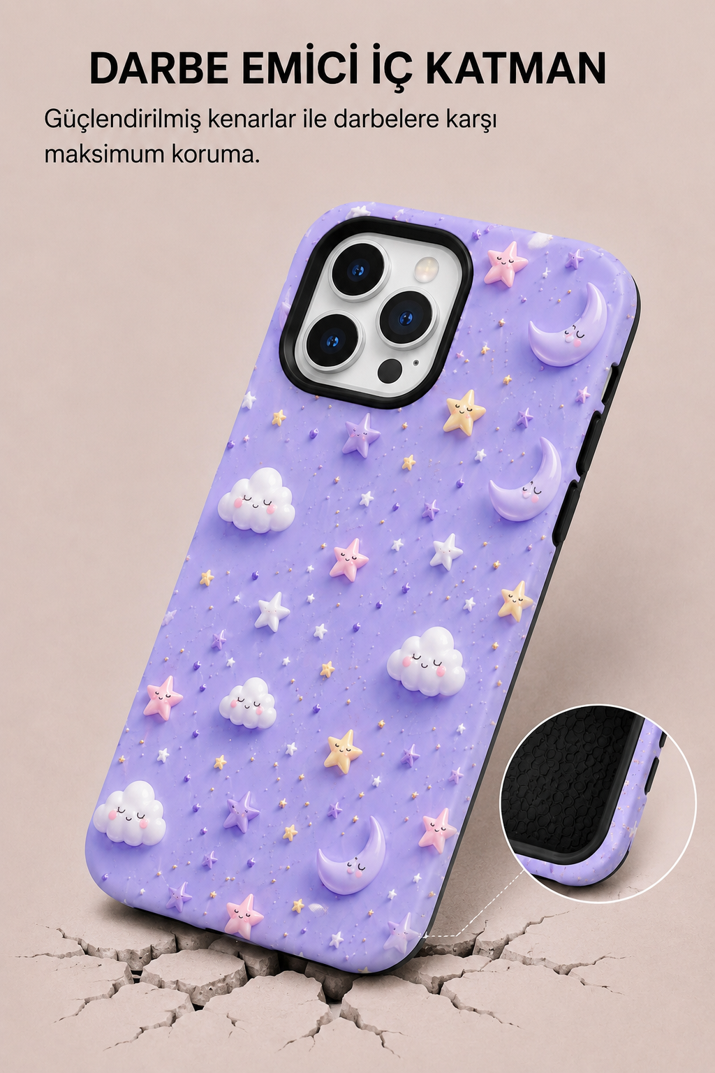 Dreamy Sky Telefon Kılıfı ☁️🌙