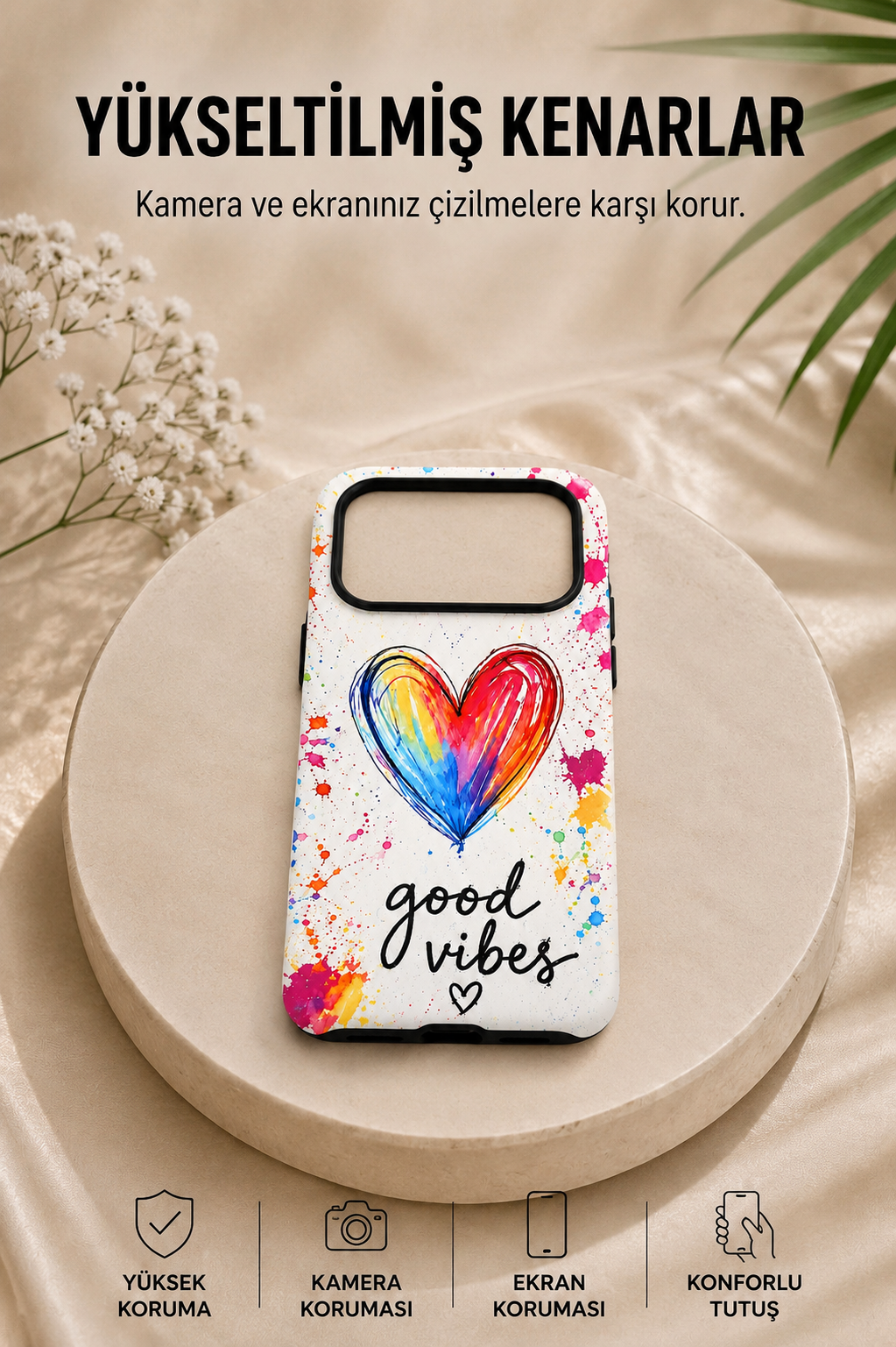 Good Vibes Telefon Kılıfı 🎨
