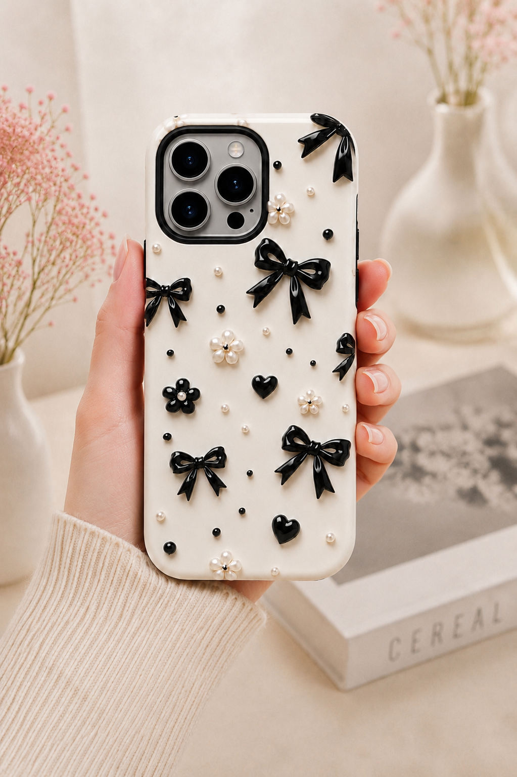 Black Ribbon Telefon Kılıfı 🖤
