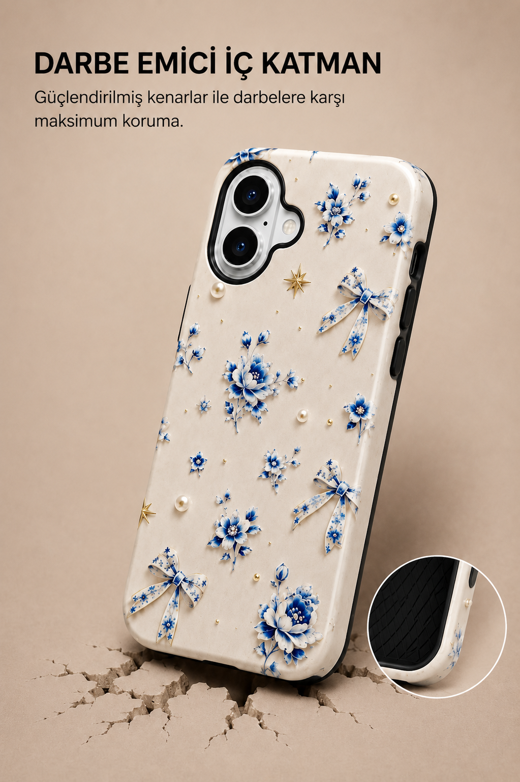 Blue Porcelain Telefon Kılıfı 💙