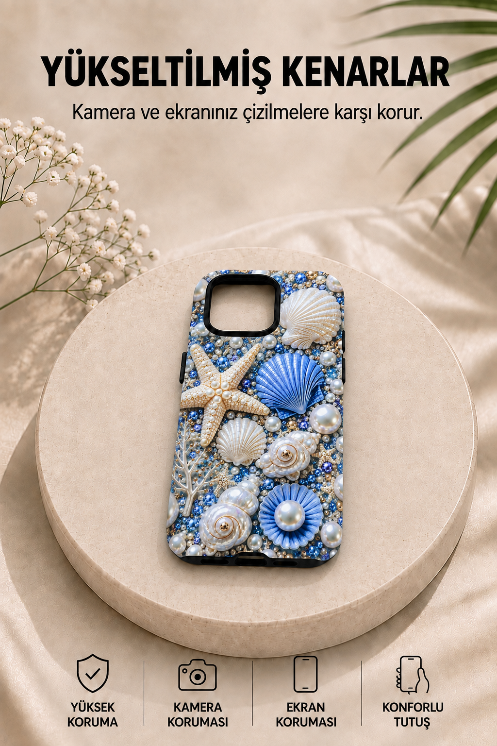 Pearl Coast Telefon Kılıfı 🐚