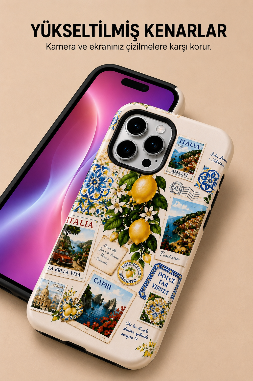 Lemon Amalfi Telefon Kılıfı 🍋