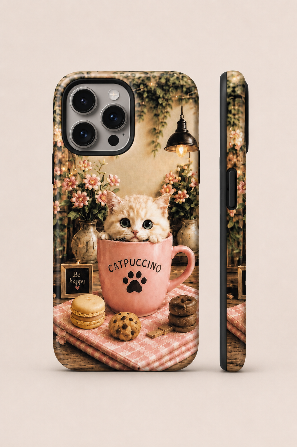 Catpuccino Telefon Kılıfı ☕🐾