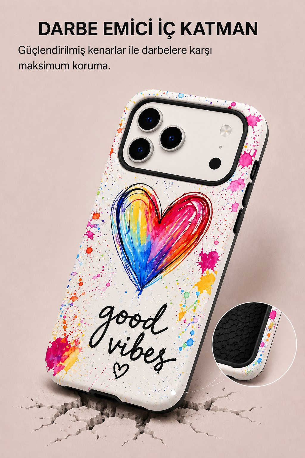 Good Vibes Telefon Kılıfı 🎨
