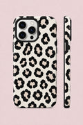 Black & White Leopard Telefon Kılıfı 🐆