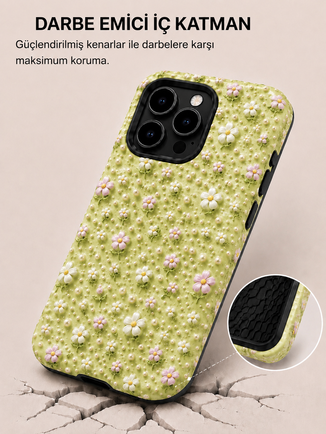 Pearl Meadow Telefon Kılıfı 🌸