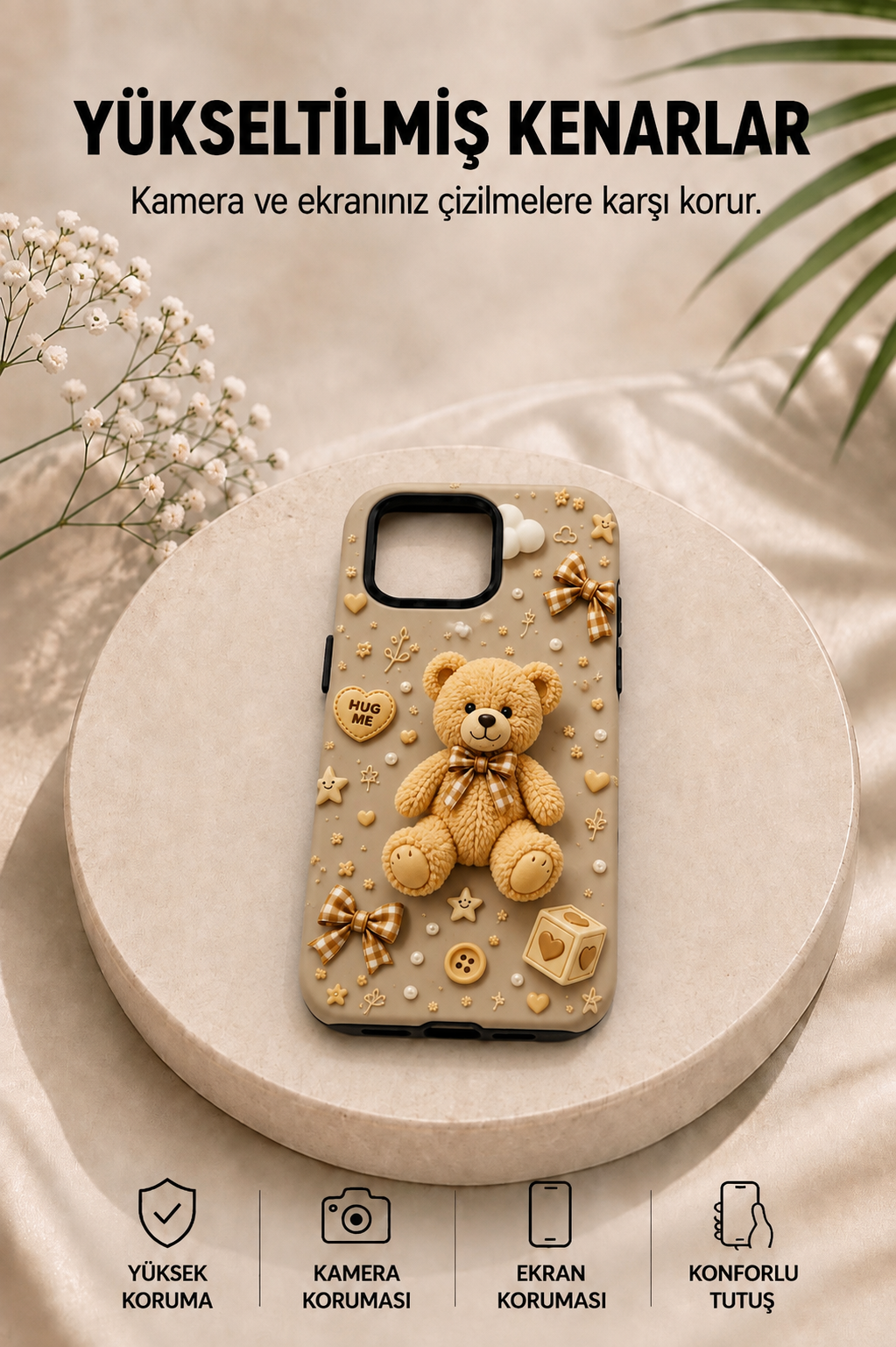 Hug Me Teddy Telefon kılıfı 🧸