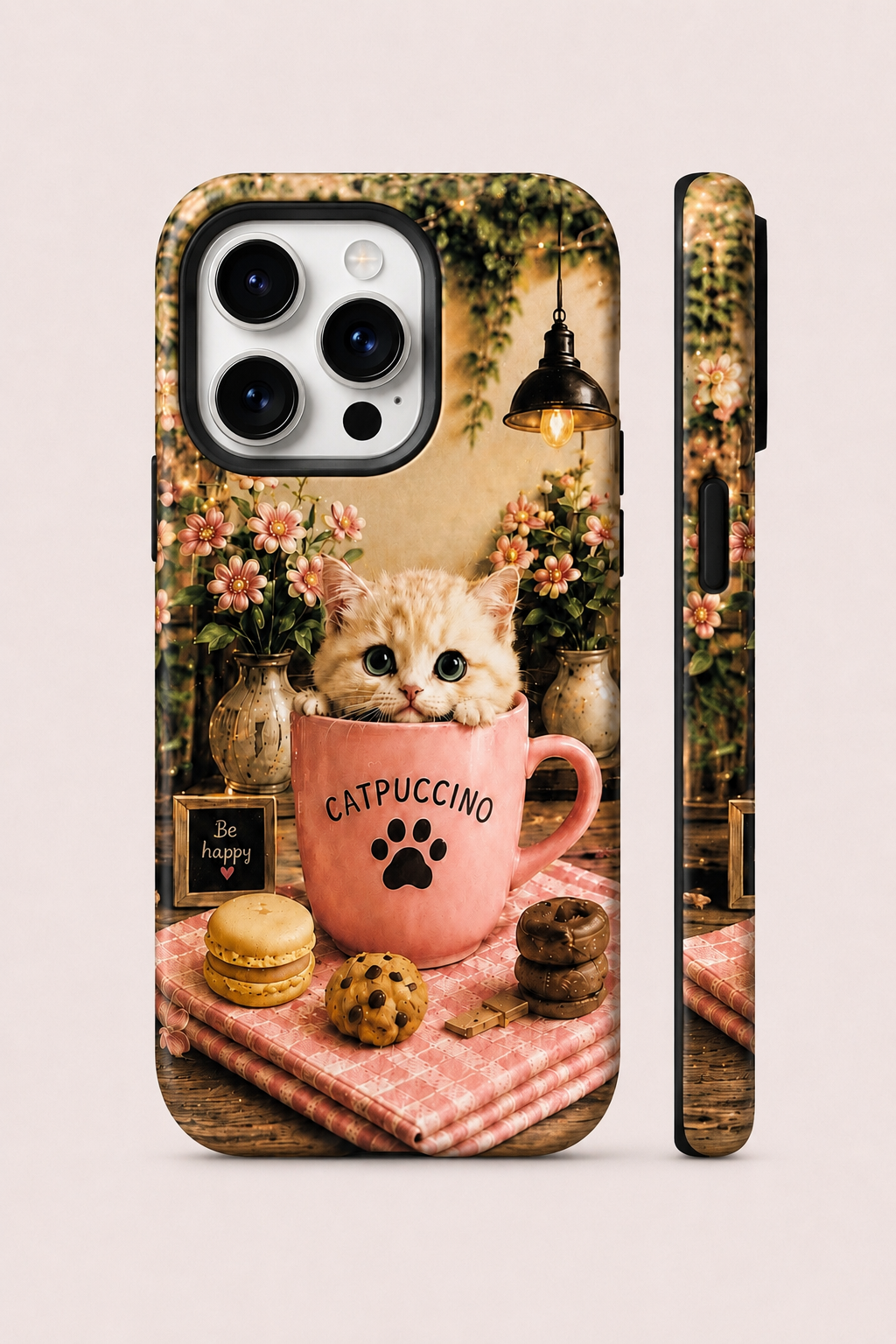 Catpuccino Telefon Kılıfı ☕🐾