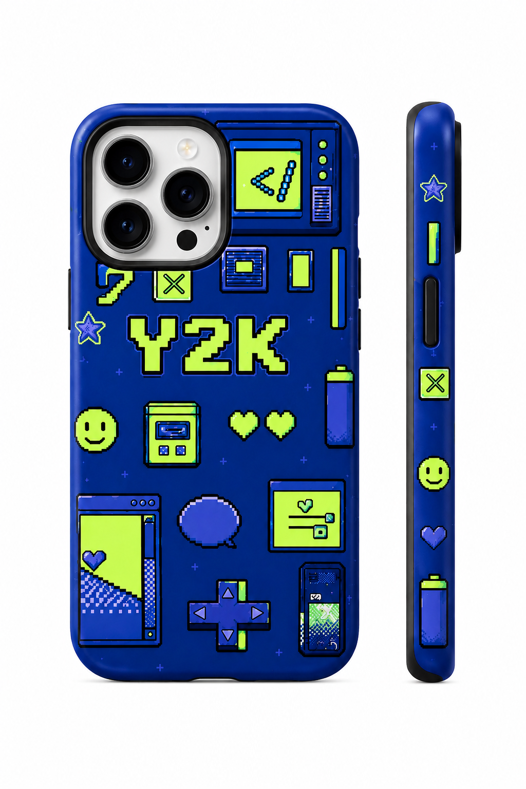 Y2K Pixel Dreams Telefon Kılıfı 💙