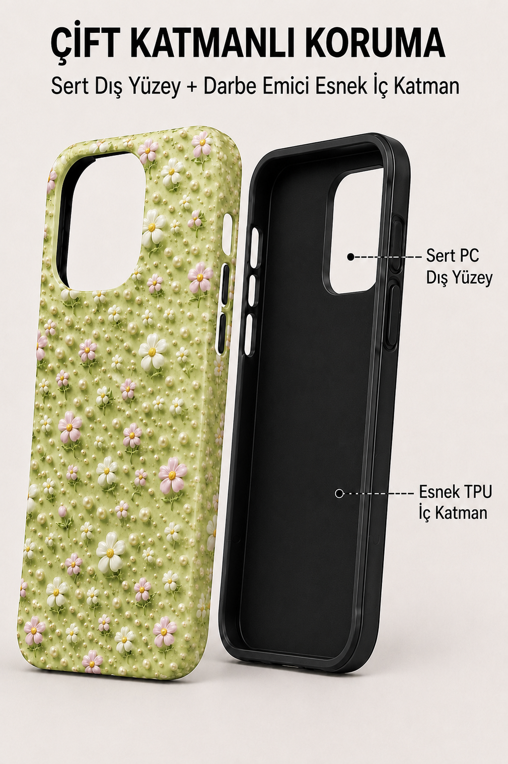 Pearl Meadow Telefon Kılıfı 🌸