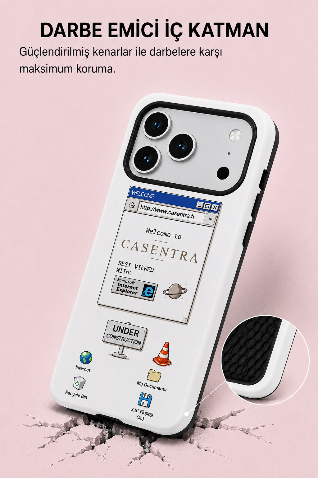 Y2K Internet Telefon Kılıfı 🖥️