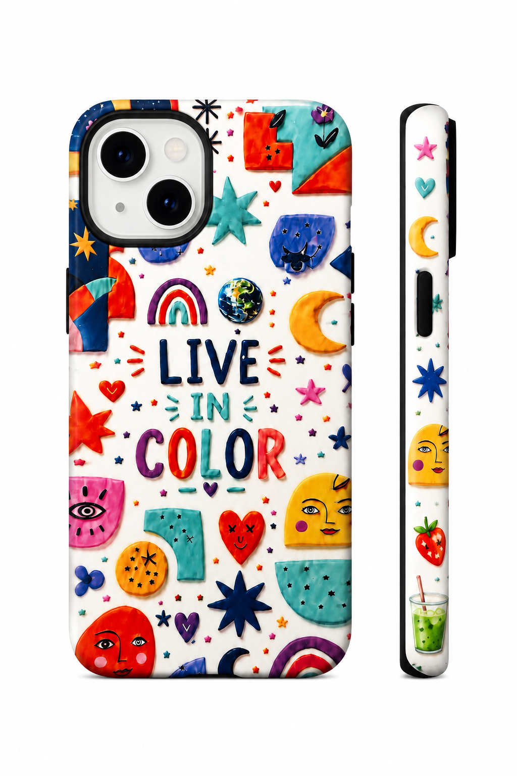 Live in Color Telefon Kılıfı 🎨