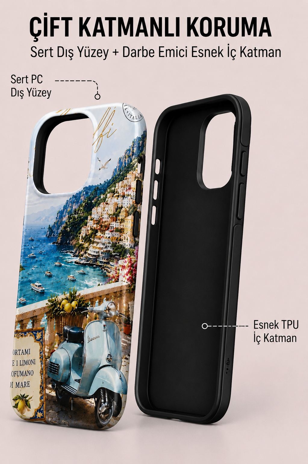 Amalfi Coast Telefon Kılıfı 🍋