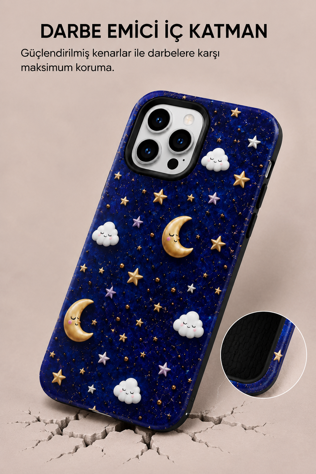 Midnight Dreams Telefon Kılıfı 🌙✨