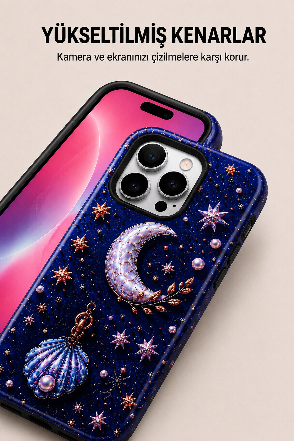 Celestial Pearl Telefon Kılıfı 🌙✨