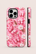 Pink Butterfly Telefon Kılıfı 🦋