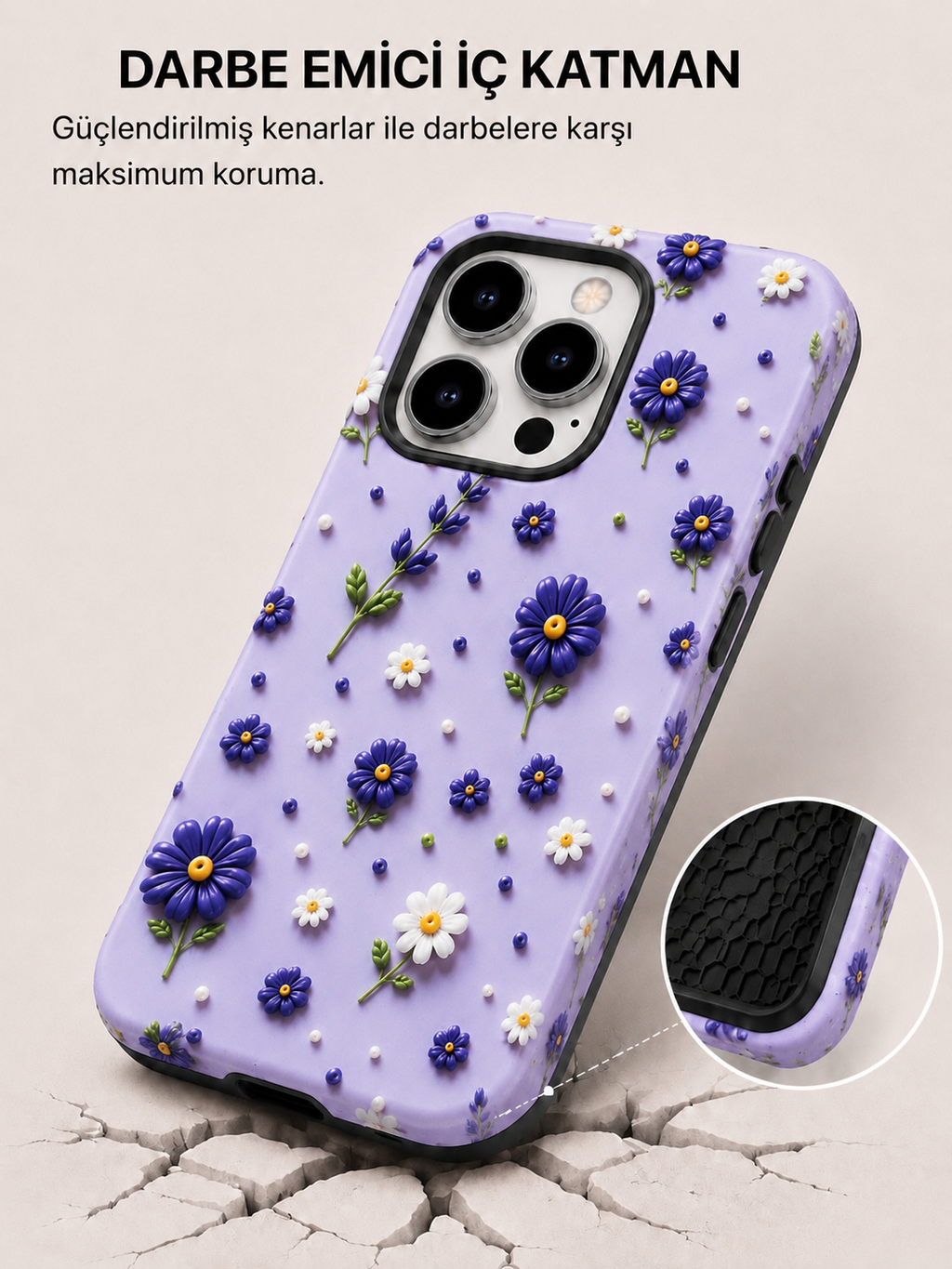 Purple Garden Telefon Kılıfı 💜