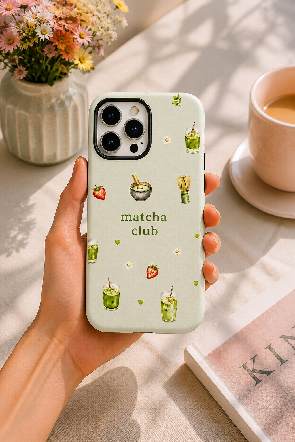 Matcha Club Telefon Kılıfı 🍓
