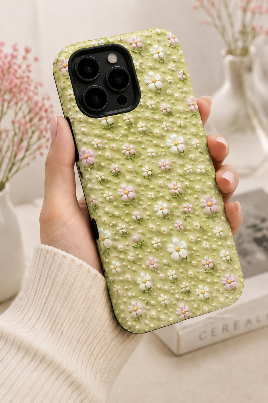 Pearl Meadow Telefon Kılıfı 🌸